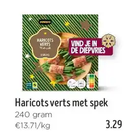 Jumbo Haricots verts met spek aanbieding