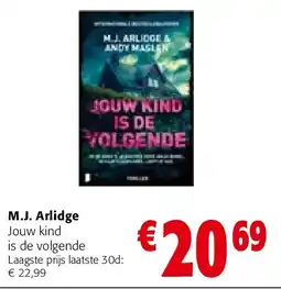 Colruyt M.J. Arlidge aanbieding