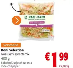 Colruyt Boni Selection Nasi-Bami groentemix 400 g aanbieding