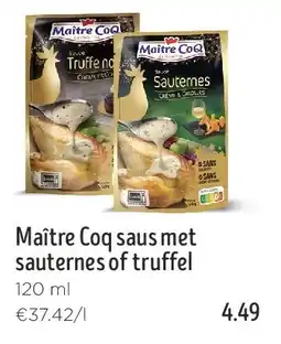 Jumbo Maître Coq saus met sauternes of truffel aanbieding
