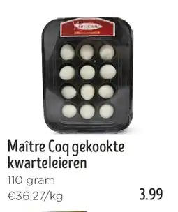 Jumbo Maître Coq gekookte kwarteleieren aanbieding