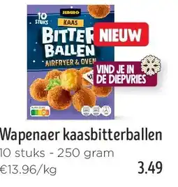 Jumbo Cheese rings Wapenaer kaasbitterballen aanbieding