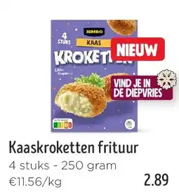 Jumbo Kaaskroketten frituur aanbieding