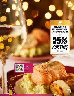 Jumbo ZALMROLLETJE MET VULLING VAN SINT-JACOBSNOTEN aanbieding