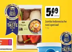 Jumbo Jumbo Indonesische nasi speciaal aanbieding