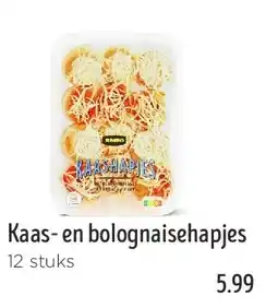 Jumbo Kaas- en bolognaisehapjes aanbieding