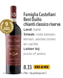 Jumbo Famiglia Castellani Beni Duilio chianti classico riserva aanbieding