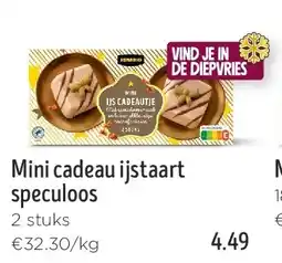 Jumbo Mini cadeau ijstaart speculoos aanbieding