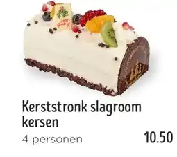 Jumbo Kerststronk slagroom kersen aanbieding