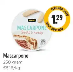 Jumbo Mascarpone aanbieding