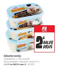 Jumbo IJsboerke roomijs aanbieding