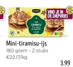 Jumbo Mini-tiramisu-ijs aanbieding