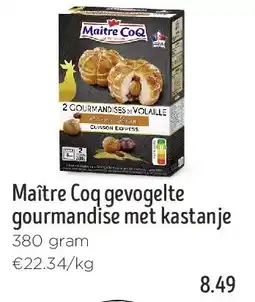 Jumbo Maître Coq gevogelte gourmandise met kastanje aanbieding