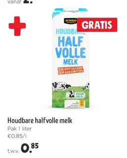 Jumbo Houdbare halfvolle melk aanbieding