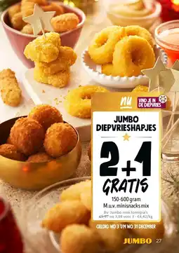 Jumbo JUMBO DIEPVRIESHAPJES aanbieding