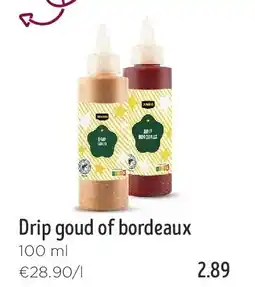 Jumbo Drip goud of bordeaux aanbieding