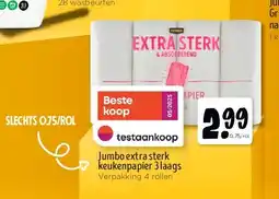 Jumbo Jumbo extra sterk keukenpapier 3 laags aanbieding
