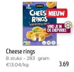 Jumbo Cheese rings aanbieding