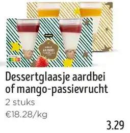 Jumbo Dessertglaasje aardbei of mango-passievrucht aanbieding