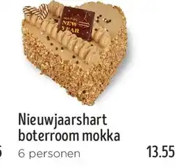 Jumbo Nieuwjaarshart boterroom mokka aanbieding