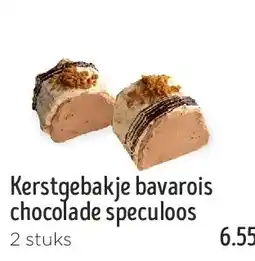 Jumbo Kerstgebakje bavarois chocolade speculoos aanbieding