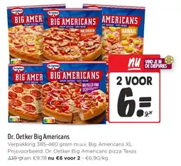 Jumbo Dr. Oetker Big Americans aanbieding