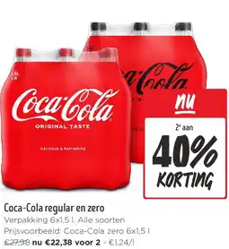 Jumbo Coca-Cola regular en zero aanbieding