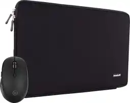 Coolblue BlueBuilt Laptophoes voor Apple MacBook Air 15 inch Zwart + Tradendum Muis aanbieding
