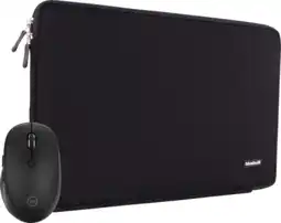 Coolblue BlueBuilt Housse pour PC Portables pour Apple MacBook Air 15 Pouces Noir + Tradendum Souris aanbieding