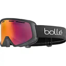 Decathlon Skibril CASCADE Black Matte - Volt Ruby Cat 2 aanbieding