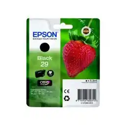 Electro Depot Inktpatroon EPSON B29 Aardbei Zwart aanbieding