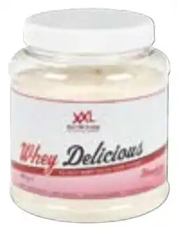 Colruyt XXL Nutrition Whey Delicious Strawberry aanbieding
