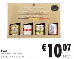 Colruyt Duvel bierbox max. 8,5 % vol aanbieding
