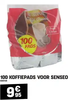 Electro Depot 100 KOFFIEPADS VOOR SENSEO aanbieding