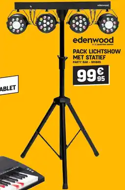 Electro Depot PACK LICHTSHOW MET STATIEF aanbieding