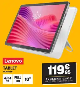 Electro Depot Lenovo TABLET aanbieding
