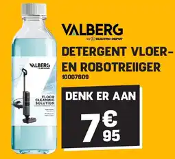 Electro Depot DETERGENT VLOEREN ROBOTREIIGER aanbieding