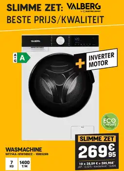 Electro Depot WASMACHINE WF714A aanbieding
