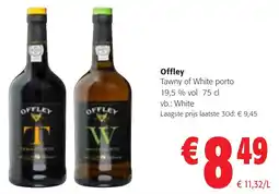Colruyt Offley Tawny of White porto 19 % vol aanbieding