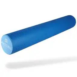 Decathlon Foam Roller - Massage Roller - Triggerpoint Massage - Zacht - 90CM - Blauw aanbieding