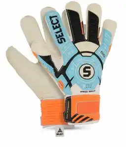 Decathlon KEEPERHANDSCHOENEN 88 PRO GRIP lightblue/orange/black 9 aanbieding