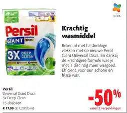 Colruyt Persil Universal Giant Discs aanbieding