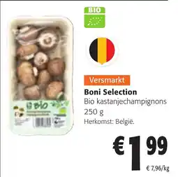 Colruyt Bio Kastanjechampignons aanbieding