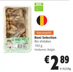 Colruyt Boni Selection Bio shiitakes aanbieding