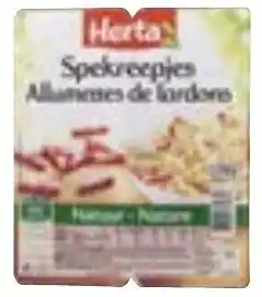 Colruyt Herta Spekreepjes Natuur aanbieding