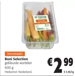 Colruyt Boni Selection gekleurde wortelen aanbieding