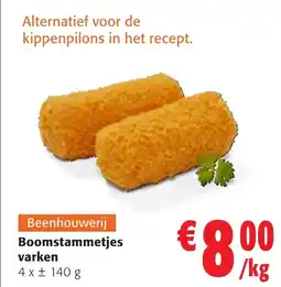 Colruyt Boomstammetjes Varken aanbieding