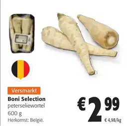 Colruyt Boni Selection Peterseliewortel aanbieding