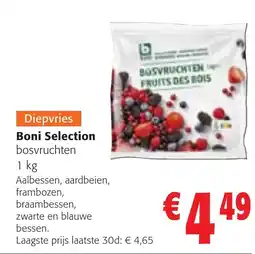 Colruyt Boni Selection Bosvruchten aanbieding