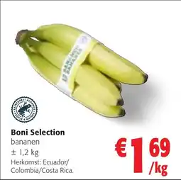 Colruyt Boni Selection Bananen aanbieding